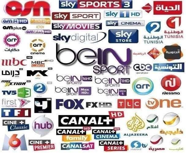 May be an image of television and text that says 'sky SPORTS 3 sky HD arr sky CINEMA arr حكايات الحياة 2 1 الوطنية الوطنية TUNISIA TUNISIA AHC الجنوبية חלד sky SPORT OOR HD GIMOVESH orn plus COH skyMOVIES amiulalHD skydigital sky STORE cinema ubc MBC OGIN الرباضية بوطي HD MBC OIS SPORT นุ่มสบูนขูเม COC التونسية دَراه DD B ICTION DO beINIGHD beIN THD DO SPORTS SPORTS ល ben Max OeIN MAX SPORT HD2 SPORTS5 rlessma FOX FXHD TLC tone HD CANAL+ CANAL+ CANAL+ family CINEMA CANALSAT CANAL+ SERIES mr TV5 first TV WTunisia F জজ arr CINE + Classic hub CINE PREMIER افلام ALJAZEERA ذليجيت Huprterd مصرية علی'
