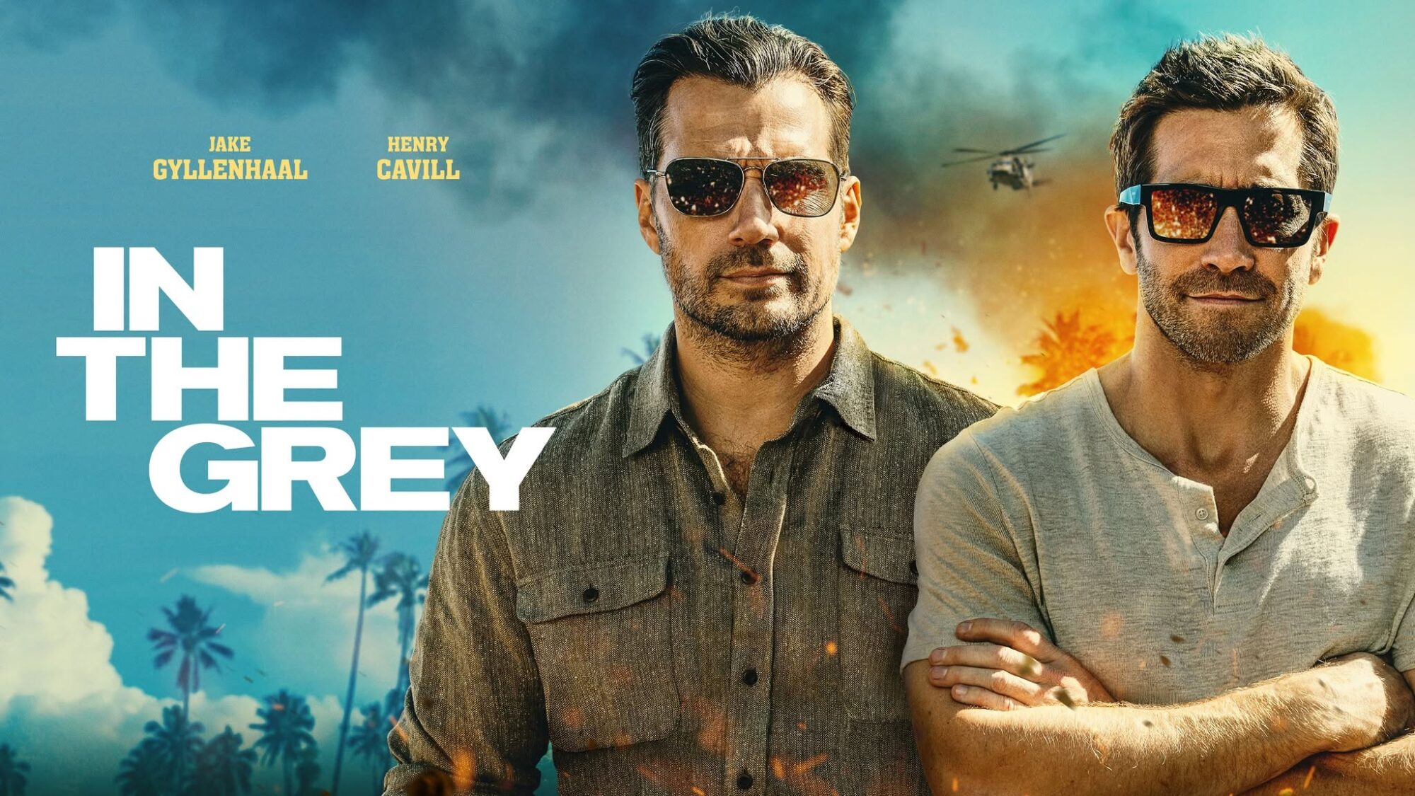 May be an image of text that says 'JAKE GYLLENHAAL HENRY HENRY CAVILL IN THE GREY'